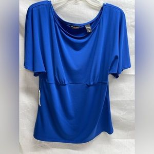NEW ladies blue New York and Company top.